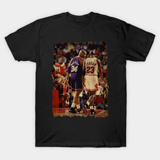 Charles Barkley and Michael Jordan Vintage T-Shirt